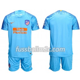 Fußballtrikots Atlético Madrid Kinder Auswärts Trikotsatz 2018-2019